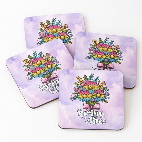 Item preview, Spring Vibes, Flowers in Pansexual Flag Colors designed and sold by Savchuk-Vova.