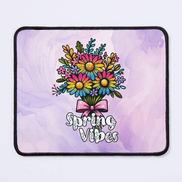 Item preview, Spring Vibes, Flowers in Pansexual Flag Colors designed and sold by Savchuk-Vova.