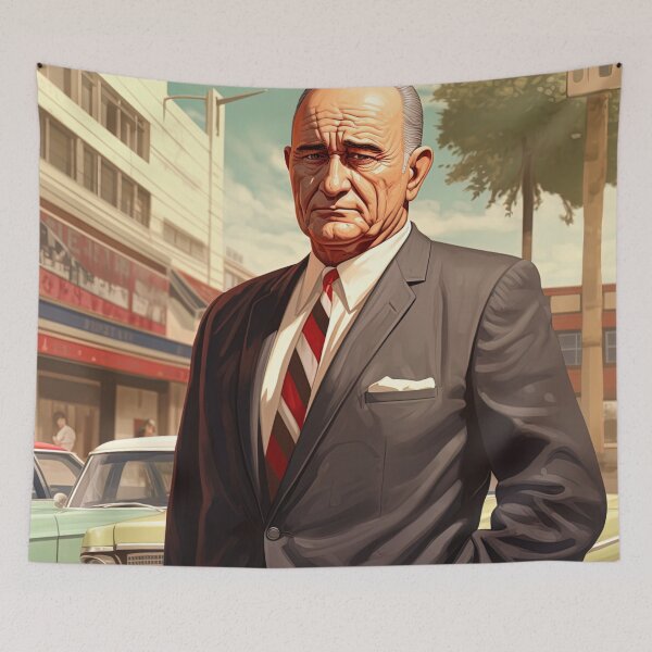 Item preview, Lyndon B. Johnson | Hip Hop style designed and sold by ComicsFactory.