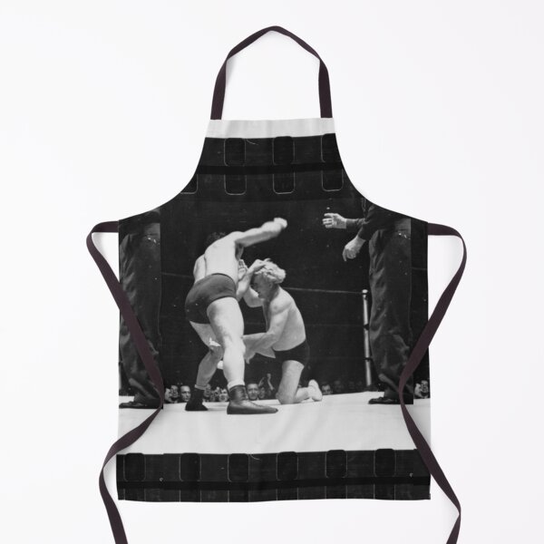 Item preview, Gorgeous George Wrestling Match Low Blow Black and White designed and sold by kylmllr101684.