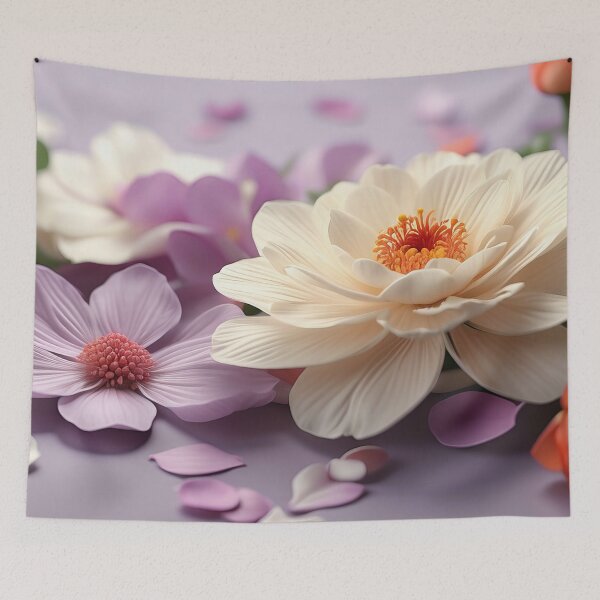 Item preview, Blossoms of Serenity: A Dance of Petals and Light designed and sold by ArtComixHaven.