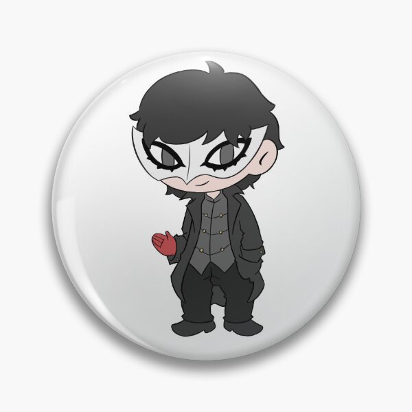 Item preview, Persona 5 Joker chibi v2 designed and sold by Mario-Perez-Art.