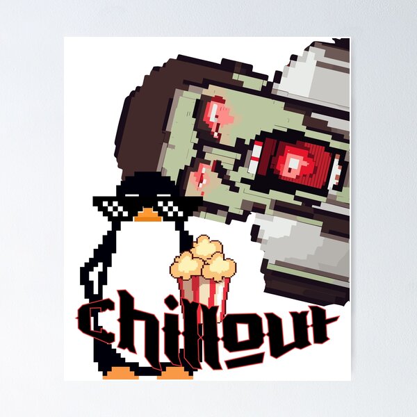 Item preview, Chill out with The Penguin designed and sold by Adiksonarts.