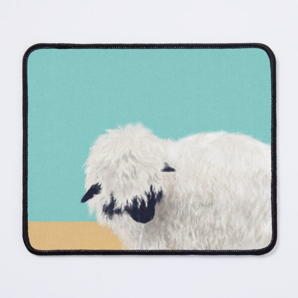 Item preview, valais blacknose sheep digital drawing for charity designed and sold by JayTCee.