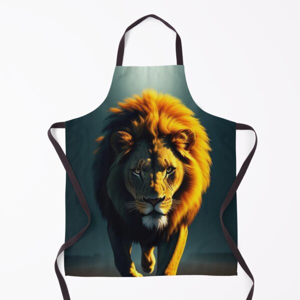 Aperçu de l'œuvre Vibrant Neon Lion 4 - Electrifying Glow Art on Redbubble créée et vendue par craftyblinders9.