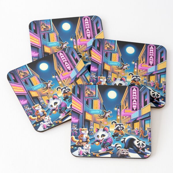 Item preview, Neon Nights: Critters' City Adventure designed and sold by CyberQuesters.