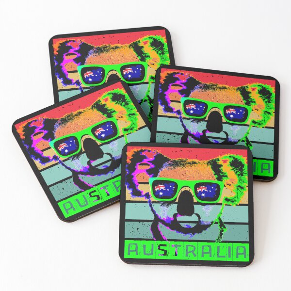 Item preview, Australia Koala Retro  designed and sold by theflandonian.