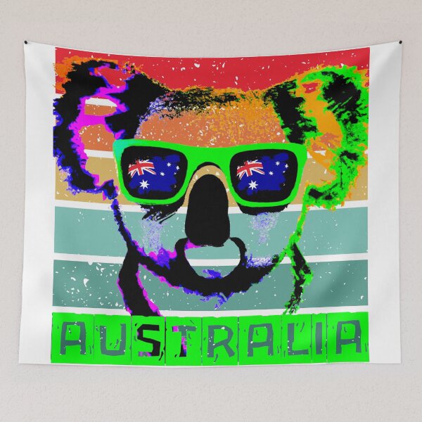 Item preview, Australia Koala Retro  designed and sold by theflandonian.