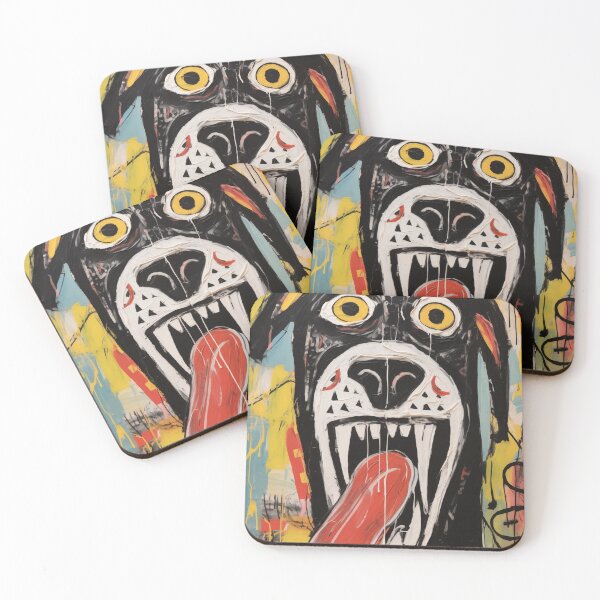 Item preview, Panting Dog Art Brut Painting designed and sold by sheprint.