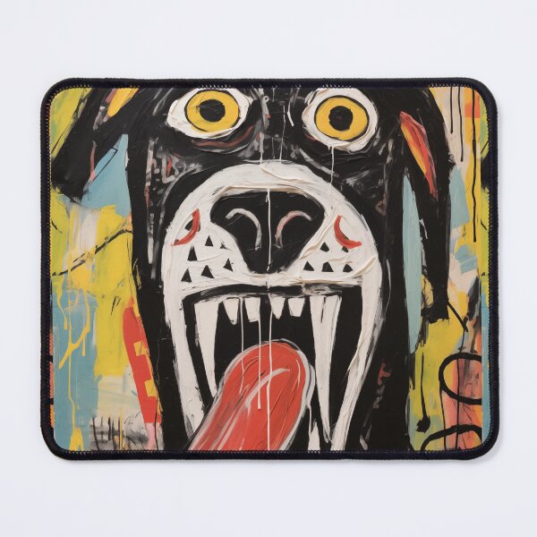 Item preview, Panting Dog Art Brut Painting designed and sold by sheprint.
