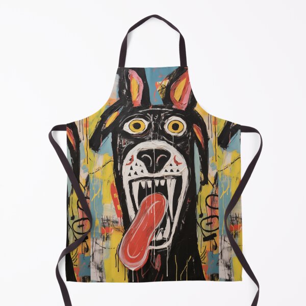 Artikelvorschau, Hechelnder Hund Art Brut Painting entworfen und verkauft von sheprint.