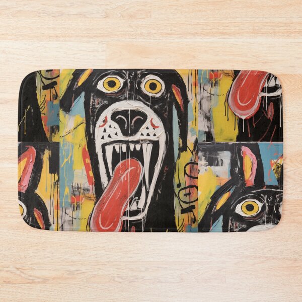 Item preview, Panting Dog Art Brut Painting designed and sold by sheprint.