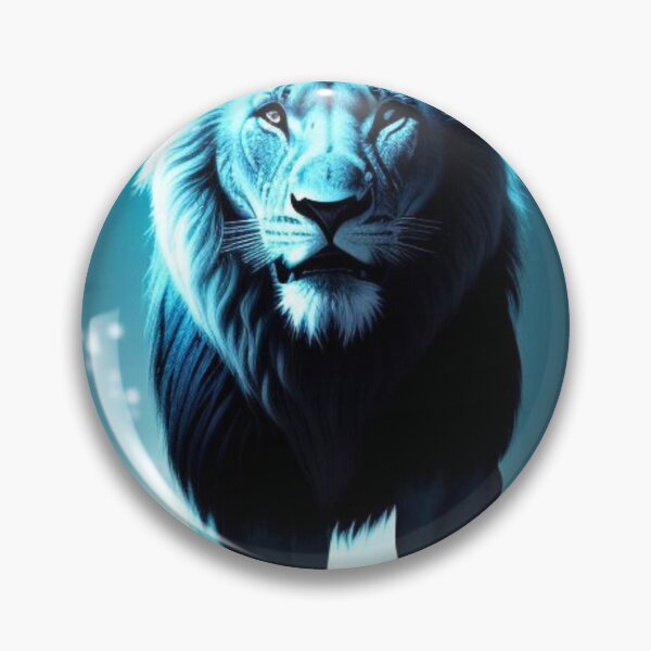 Artikelvorschau, Vibrant Neon Lion 6 - Electrifying Glow Art on Redbubble entworfen und verkauft von craftyblinders9.