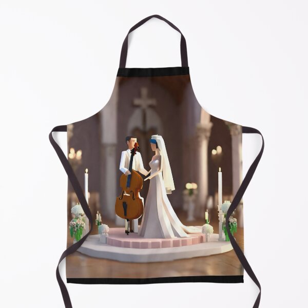 Item preview, 3D A young couple with cello designed and sold by LTI-Stickers.