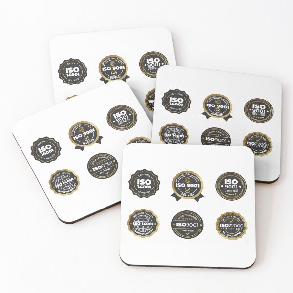 Item preview, certified stamp iso 9001 14001 22000 designed and sold by yourgeekside.