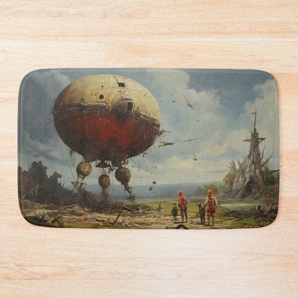 Item preview, Conspiracy Theory: Medieval Aliens, Extraterrestrial Alien Painting designed and sold by Fantasy Masterpiece.