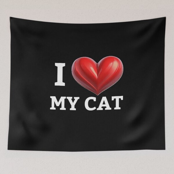 Item preview, I Love My CAT designed and sold by SebSun.