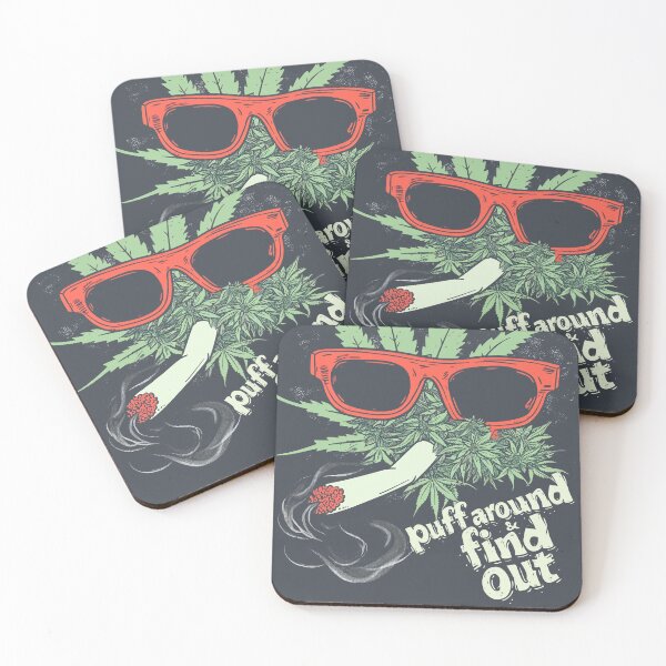 Item preview, Puff Around And Find Out, Vintage Retro 90s Style, Cannabis Positive, Weed Positive, Support Cannabis designed and sold by PrintShangri-La.