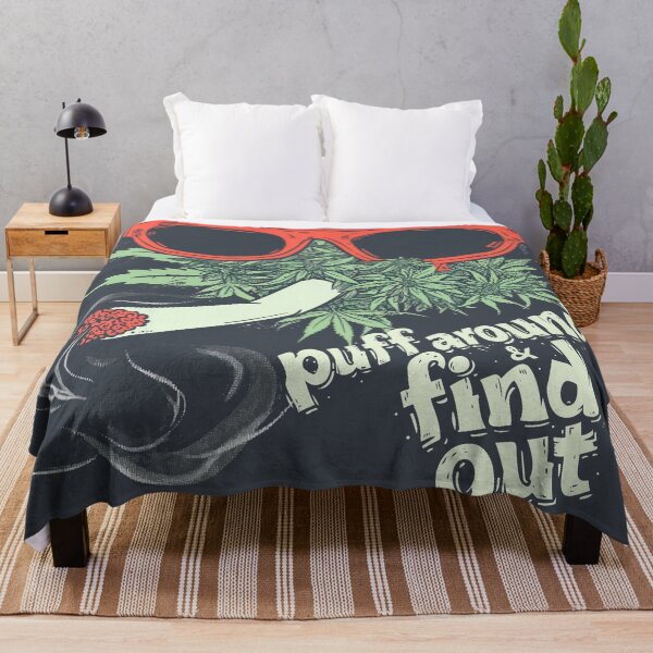 Item preview, Puff Around And Find Out, Vintage Retro 90s Style, Cannabis Positive, Weed Positive, Support Cannabis designed and sold by PrintShangri-La.