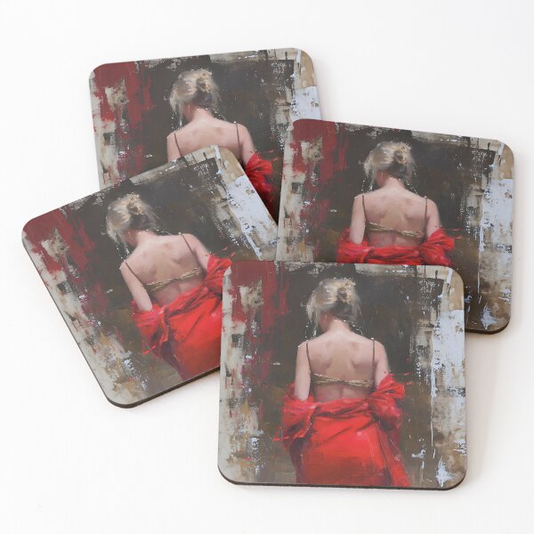 Item preview, Woman in red dress, elegance designed and sold by UmagineArts.