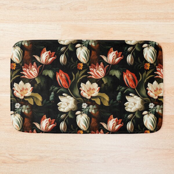 Item preview, Tulip Tile 09: Goblet of Springtime Sunshine in a Blooming Rainbow of Spiraling Blooms designed and sold by TheBrainArt.