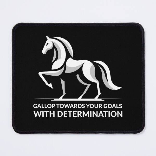 Item preview, Steadfast Stride: Equestrian Motivation Design designed and sold by RyanBelandres.