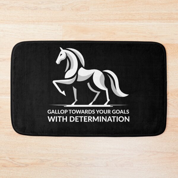 Item preview, Steadfast Stride: Equestrian Motivation Design designed and sold by RyanBelandres.
