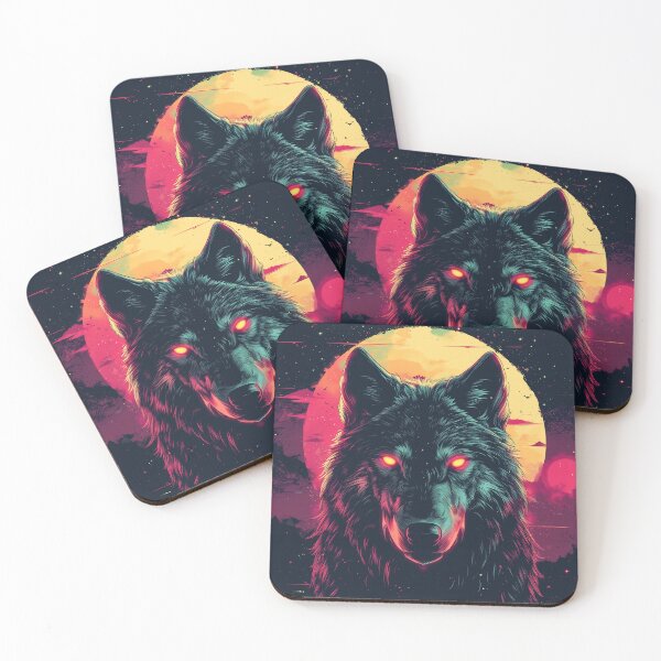 Item preview, Wolf Sunset Dream designed and sold by Kobi-PrintVibes.