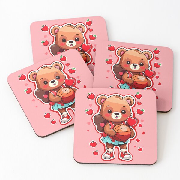 Item preview, Basketball Bear Love designed and sold by aylastyle.