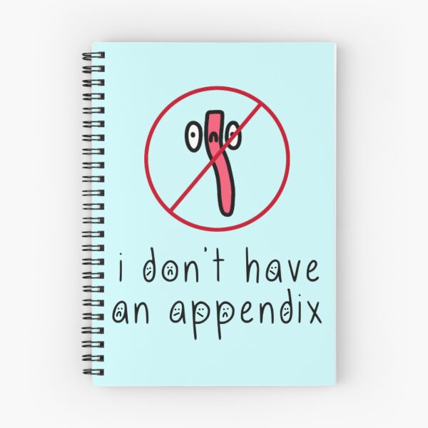 Item preview, i don't have an appendix designed and sold by The Curly Redhead.