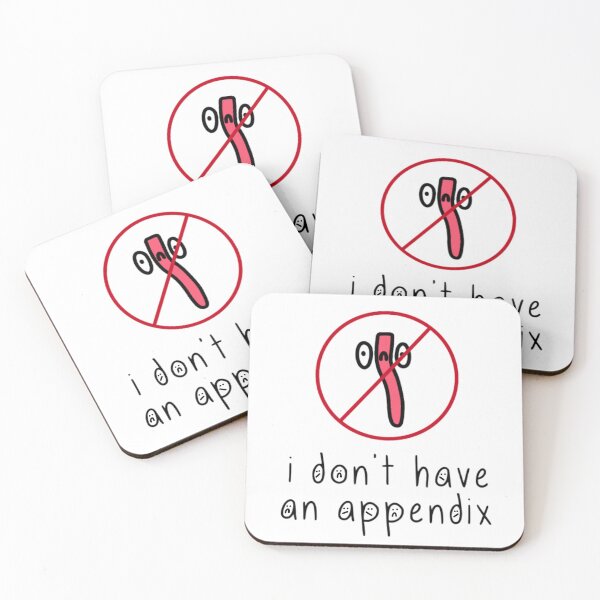 Item preview, i don't have an appendix designed and sold by The Curly Redhead.