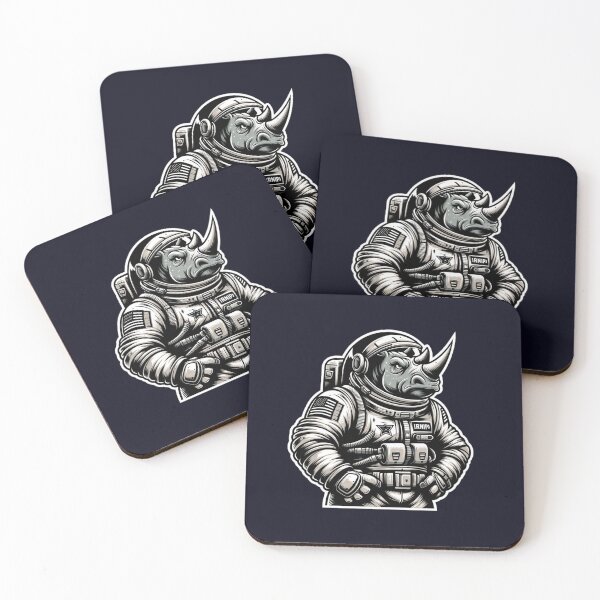 Item preview, Space Voyager: Rhino Astronaut designed and sold by Veteme.