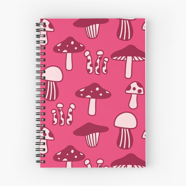 Item preview, Marvelous Mushroom and Fungi Pattern (red/pink) designed and sold by Design Minds Boutique.