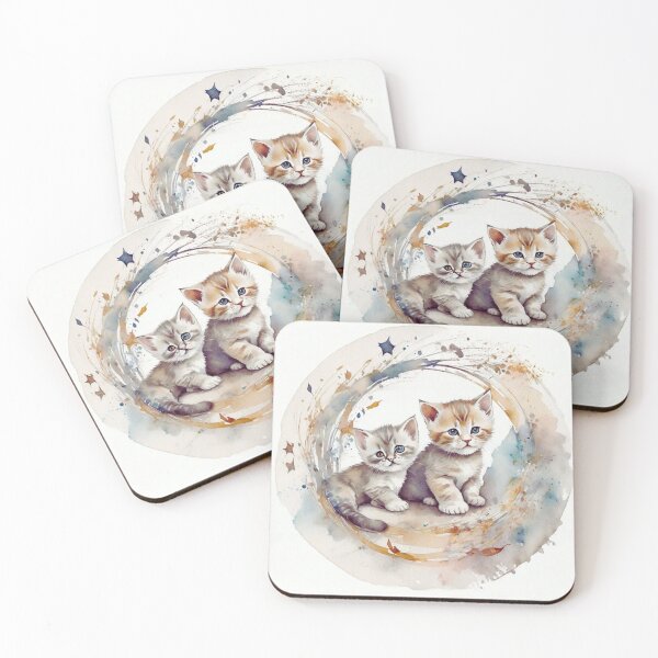 Item preview, "Two Little Kittens" designed and sold by Frame of Mind .