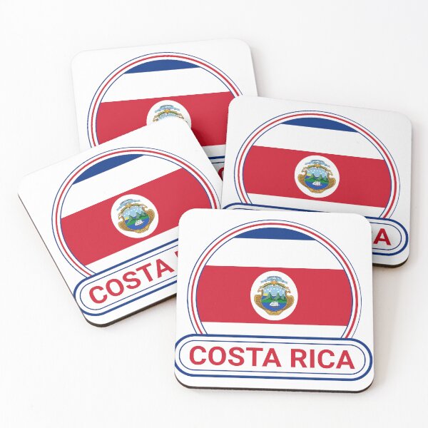 Item preview, Costa Rica Country Badge - Costa Rica Flag designed and sold by chrisrivait.