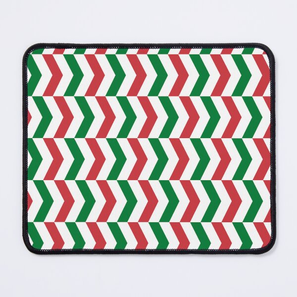 Item preview, Green White Red Italy Tricolor Horizontal Stripe Zigzag Line Triangle Italian Language European Culture Pattern designed and sold by PenguinForests.