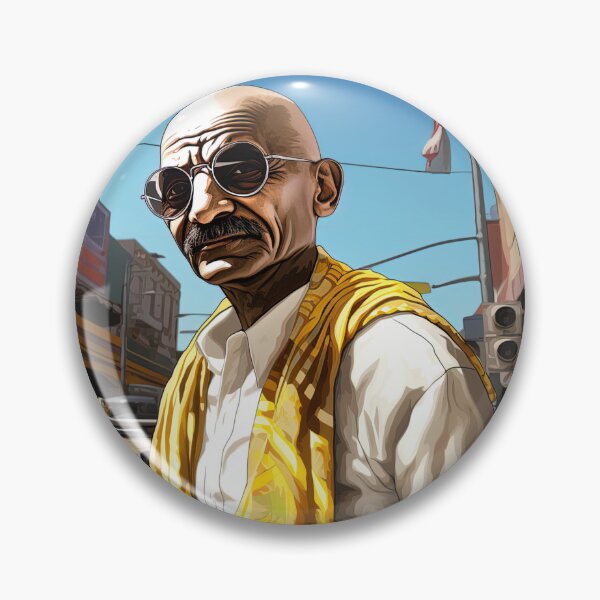 Item preview, Mahatma Gandhi | Hip Hop style designed and sold by ComicsFactory.