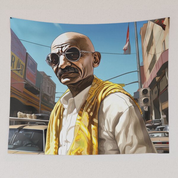 Item preview, Mahatma Gandhi | Hip Hop style designed and sold by ComicsFactory.