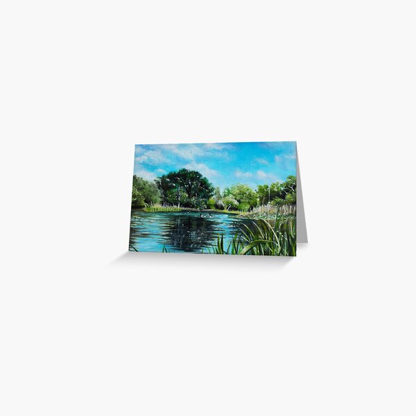 Item preview, Southampton Common - Painting by EO designed and sold by ColourCanvas.