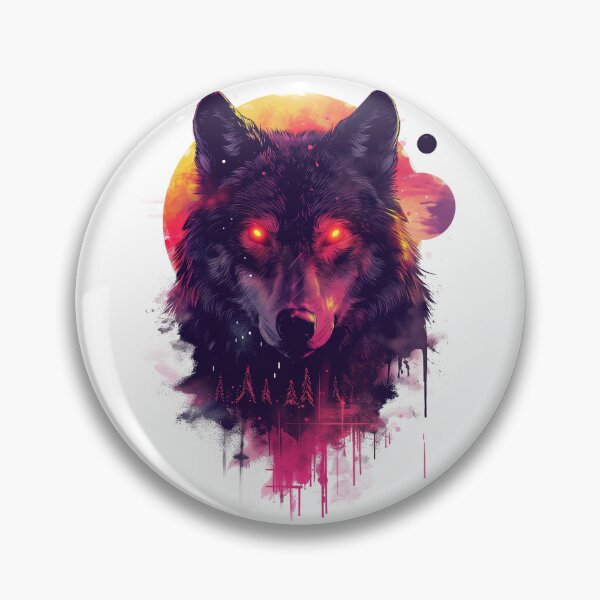 Item preview, Wolf Sunset designed and sold by Kobi-PrintVibes.