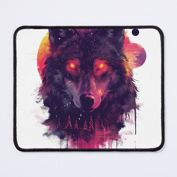 Item preview, Wolf Sunset designed and sold by Kobi-PrintVibes.