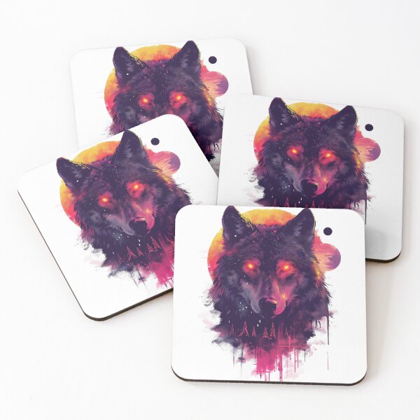 Item preview, Wolf Sunset designed and sold by Kobi-PrintVibes.