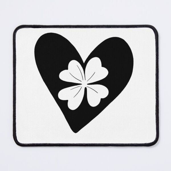 Item preview, clover heart lucky designed and sold by Ombreetlumiere.