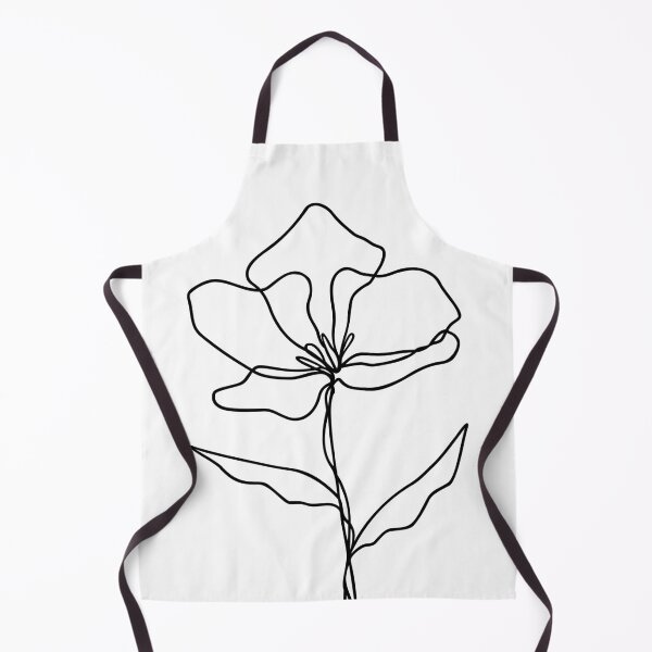 Item preview, Flower Line Art | Wildflower Leaf Design | Botanical Plant Art designed and sold by RachelFCreative.