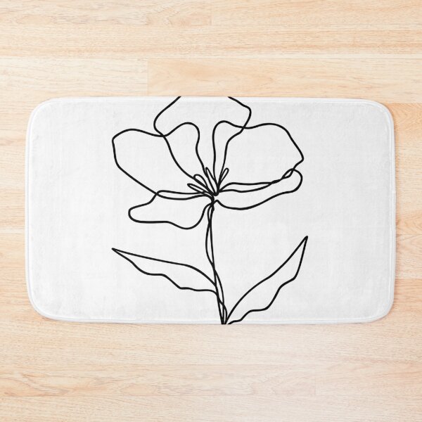 Item preview, Flower Line Art | Wildflower Leaf Design | Botanical Plant Art designed and sold by RachelFCreative.