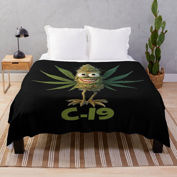 Item preview, C-19 T-shirt 2024 - A green leaf, a smiling little character designed and sold by ArtGStudio.