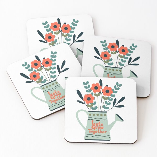 Item preview, Let's Grow Together Watering Can Bouquet designed and sold by MochaMeli.