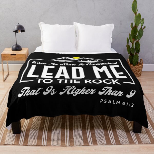 Item preview, Lead Me to The Rock Psalm 61:2 - Share Your Faith Apparel designed and sold by Rtim1230.