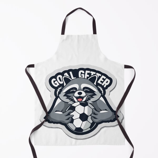 Item preview, Athletic Raccoon Soccer Star - Goal Getter designed and sold by NiftyWrx.