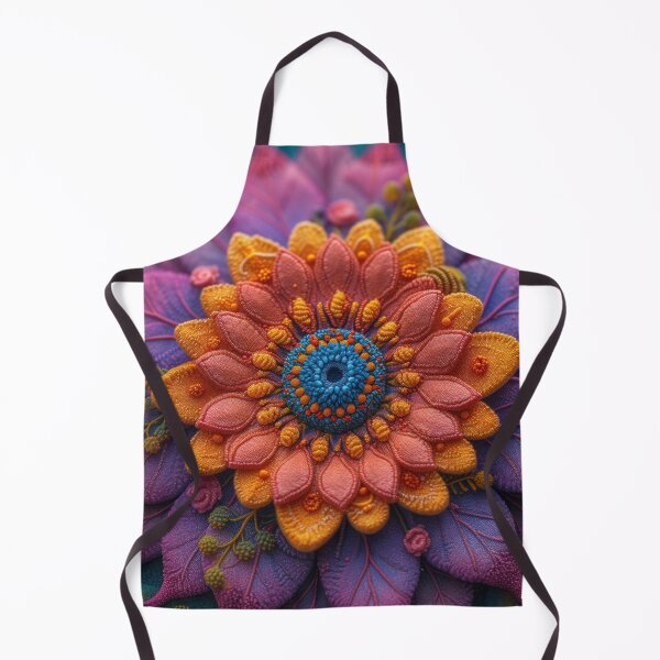 Artikelvorschau, Bunte Mandala-Blüte entworfen und verkauft von mldorton.